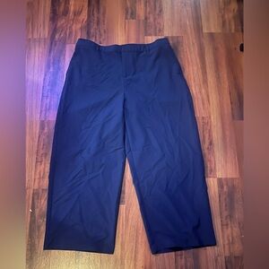 Studio by Torrid wide leg trouser in Navy Blue